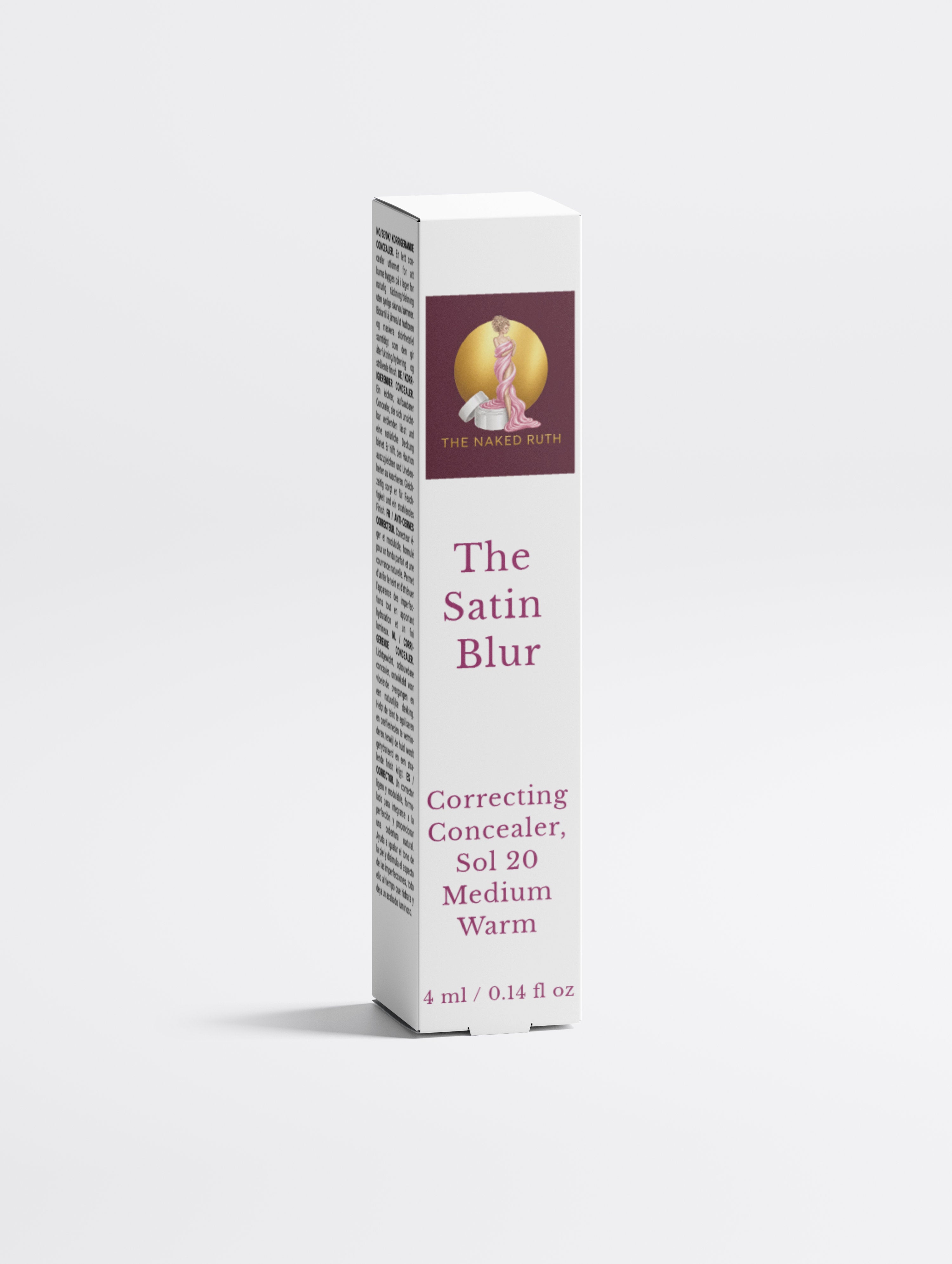 The Satin Blur Correcting Concealer, Sol 20 Medium Warm
