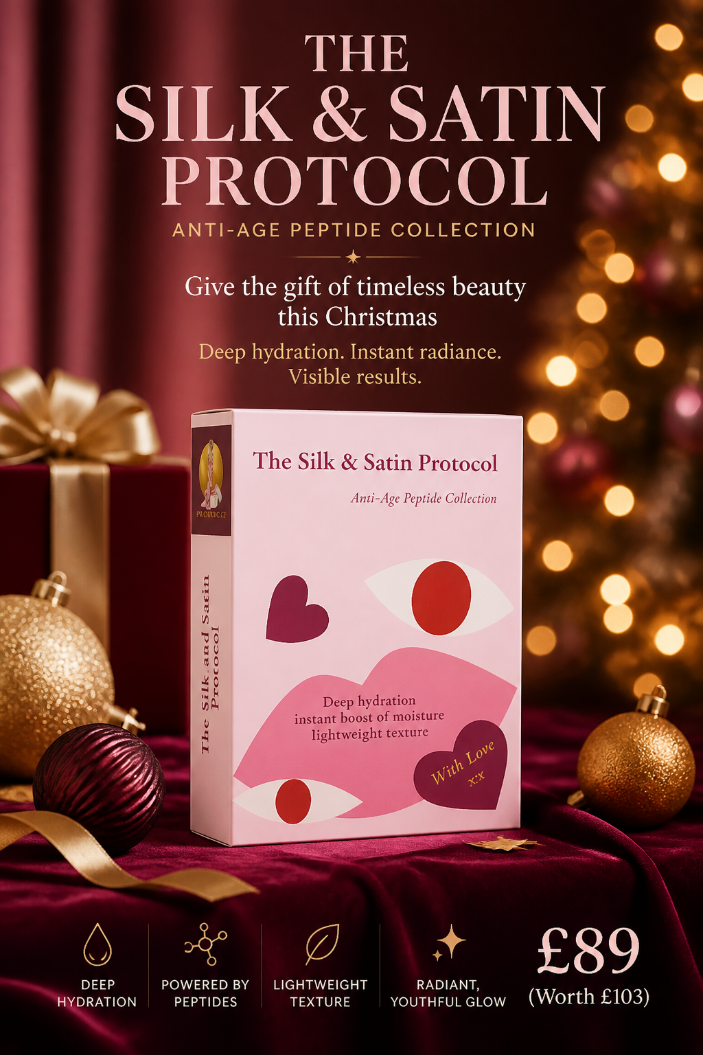 The Silk & Satin Protocol - Anti-Age Peptide Collection