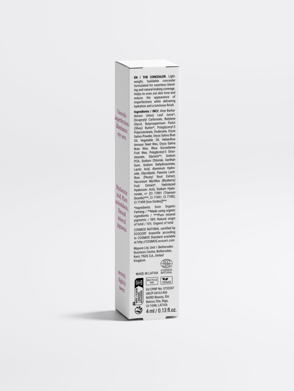 The Satin Blur Correcting Concealer, Sol 20 Medium Warm
