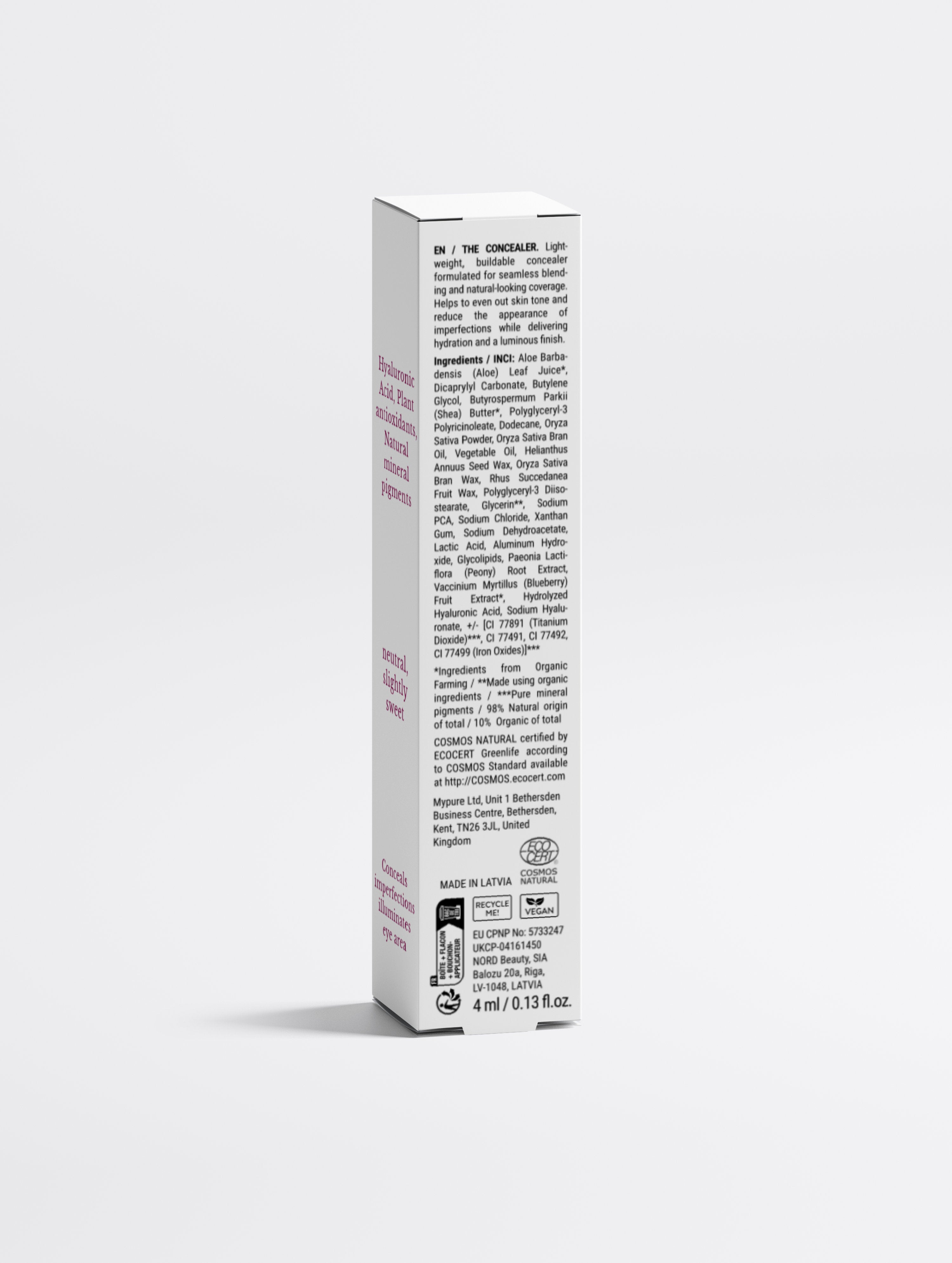 The Satin Blur Correcting Concealer, Sunray 10 Light Warm